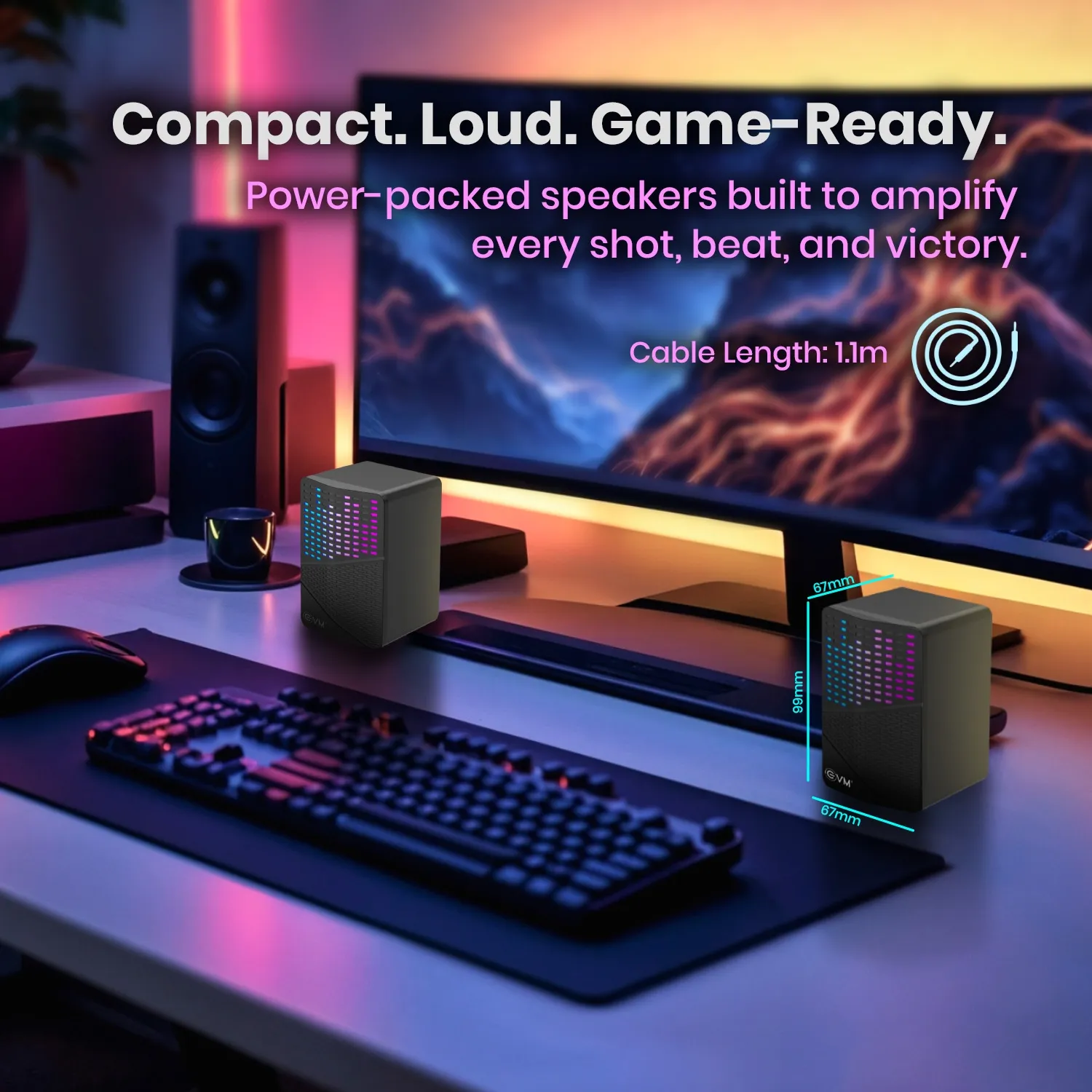 EVM Gaming Speaker 2.0  Endesk Alpha (BTS-209) view 3